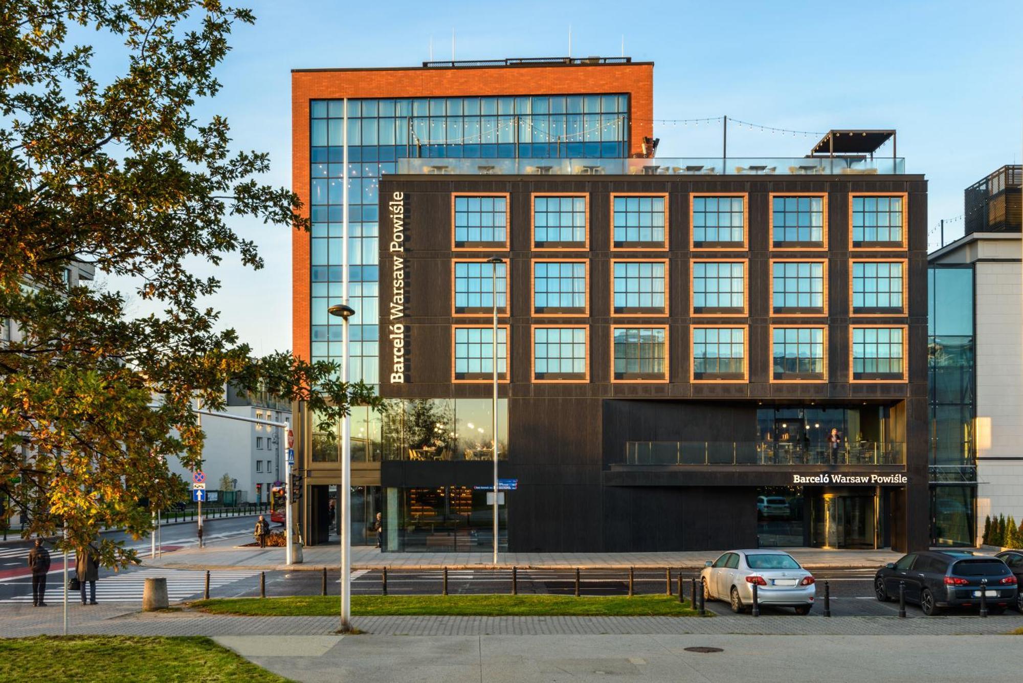 Barcelo Warsaw Powisle Hotell Exteriör bild